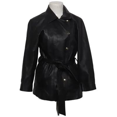 Leren jack (Zwart) van Selected Femme