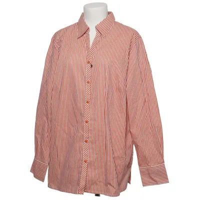 Skjorta (Orange, Vit) från Women's Selection Bomull, Polyester