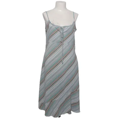 Dress (Blue, White, Brown) from Tipster Cotton, Polyester
