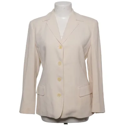 Blazer (Beige) van Antonio Fusco Cupro, Zijde, Wol