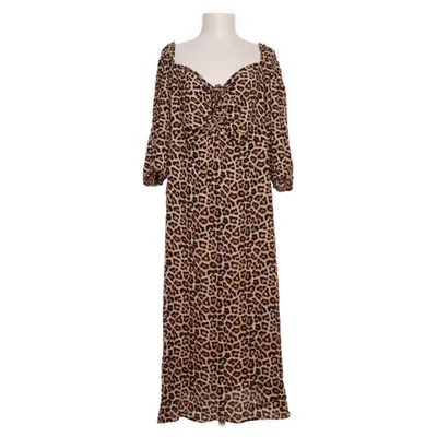 Maxi jurk (Beige, Meerkleurig) van H&M Viscose