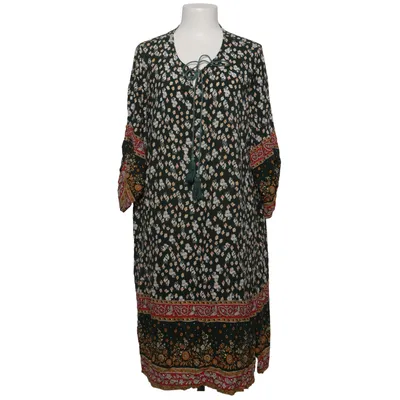 Dress (Green, Multicolored) from Zeagoo Viscose