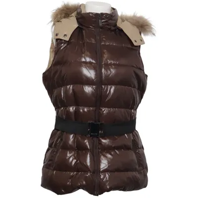 Dunvest (Brun) fra Malvin Dun, Fjer, Pels, Polyester