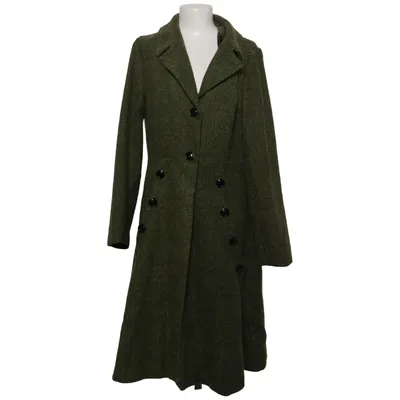 Coat (Green) from Voodoo Vixen Polyester, Wool
