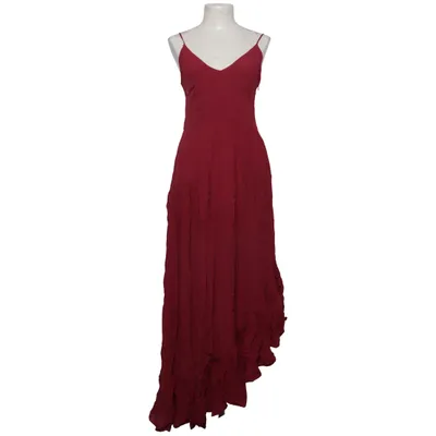 Robe longue (Rouge) de Twinset Soie, Viscose
