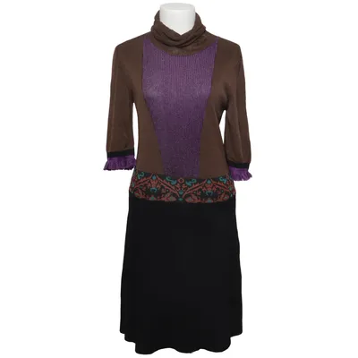 Poloklänning (Brun, Svart, Lila, Flerfärgad) från Etro Kupro, Polyamid, Polyester, Viskos, Ull