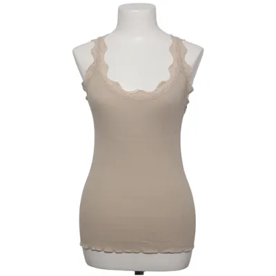 Tanktop (Beige) van Rosemunde Katoen, Elastaan, Polyamide