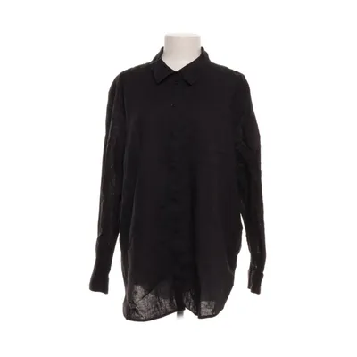 Shirt (Zwart) van H&M Premium Quality Katoen, Linnen