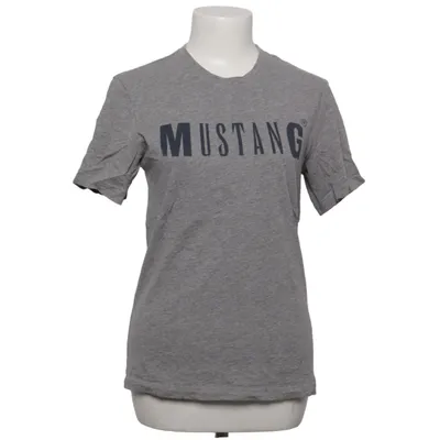 T-shirt (Logo Tee) fra Mustang True Denim Bomuld, Viscose