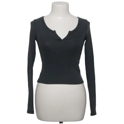 Henley T-shirt (Grå) fra Pacific Republic Pull & Bear Bomuld, Elastan