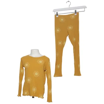 Pyjama (Geel, Meerkleurig) van H&M Katoen, Elastaan