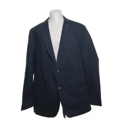 Blazer (Blauw) van Carl Gross Katoen, Elastaan
