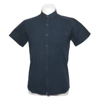 Kortærmet skjorte (Blå) fra Penshoppe Bomuld