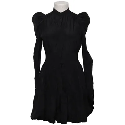 Shirt dress (Black) from H&M Studio Viscose, Polyester
