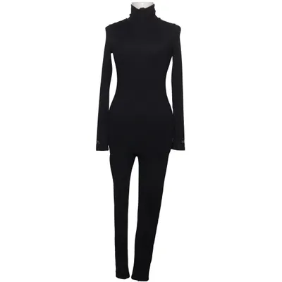 Jumpsuit (Black) from Missy Empire Elastane, Polyester