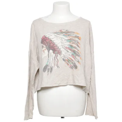 Crop top (Beige, Flerfarvet) fra Denim & Supply Ralph Lauren Bomuld, Polyester