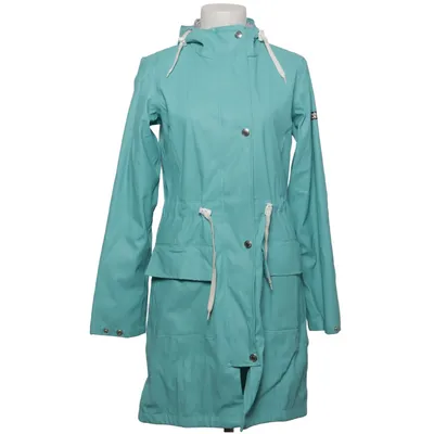 Regnkappa (Turkos) från Rukka Polyester, Polyuretan