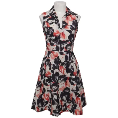 Dress (White, Black, Red) from French Connection Cotton, Linen, Polyamide, Polyester, Viscose
