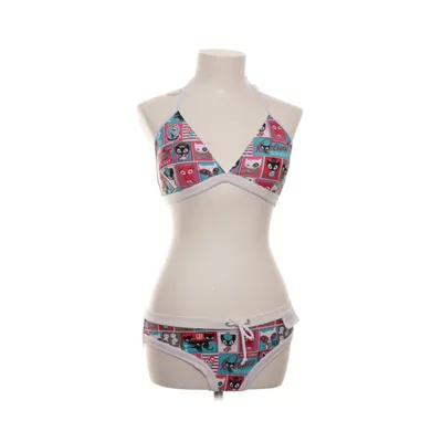 Bikini (Multicolored, White) from Pussy Deluxe Elastane, Polyamide, Polyester