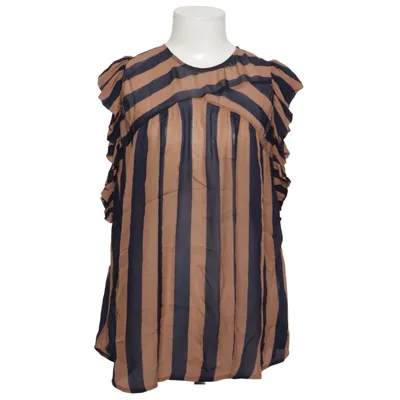 Top (Blue, Beige) from Munthe Viscose
