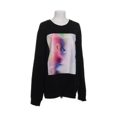 Collegetröja (Svart, Flerfärgad) från Calvin Klein Jeans Bomull