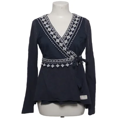 Wrap cardigan (Blue) from Odd Molly Cotton