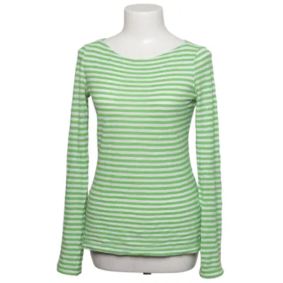 Long sleeve T-shirt (Green, White) from Marc O'Polo Cotton