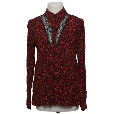Blouse (Zwart, Rood) van Maje Polyamide, Viscose