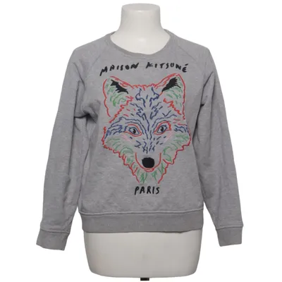 Sweatshirt (Grijs) van Maison Kitsuné Katoen