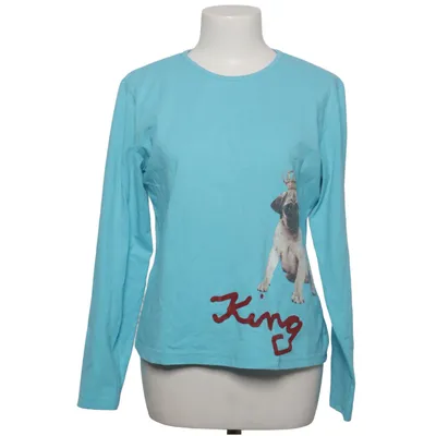 Langærmet t-shirt (Blå) fra Conleys Bomuld, Elastan