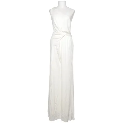Buksedragt (Hvid) fra Halston Elastan, Polyester, Viscose