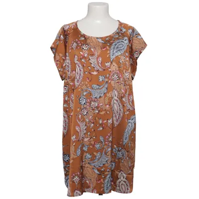 Dress (Brown, Multicolored) from Zoey Polyester