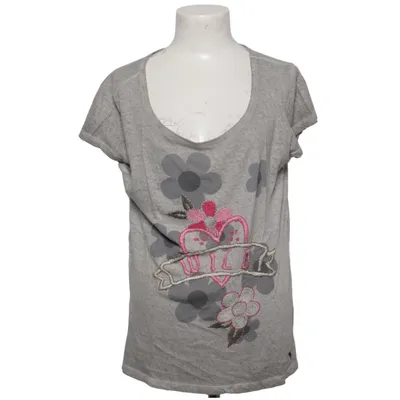 T-shirt (Grå) från Grace Bomull, Linne