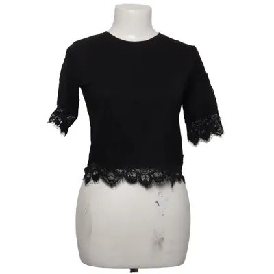 Top (Sort) fra Topshop Petite Bomuld, Modal, Polyamid