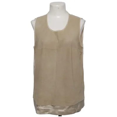 Top (Beige) from Fabiana Filippi Cotton, Elastane, Silk