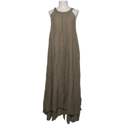 Maxi jurk (Beige) van European Culture Katoen, Elastaan, Linnen, Viscose