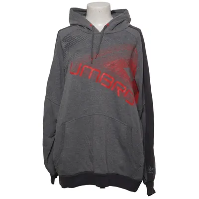 Hoodie (Gray) from Tailored by Umbro Cotton, Polyester