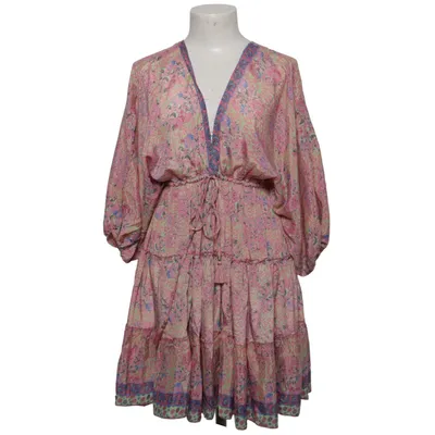 Kjole (Pink, Flerfarvet) Silke, Viscose