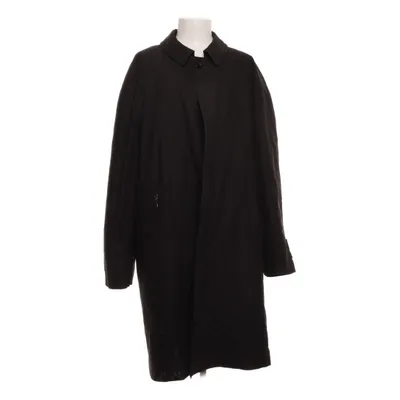 Regnfrakke (Sort) fra Abercrombie & Fitch Bomuld, Nylon, Polyester, Viscose, Uld