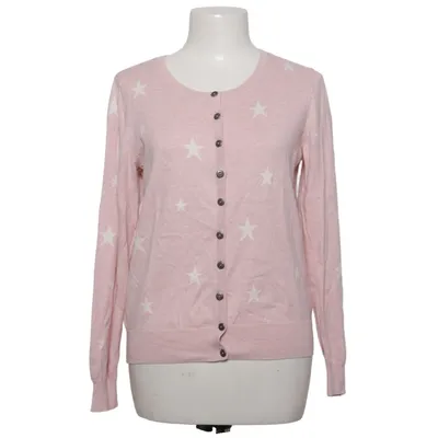 Cardigan (Pink, White) from Oui Collection Cotton