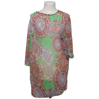 Tunic (Green, Red, Multicolored) from Rut Silk, Viscose