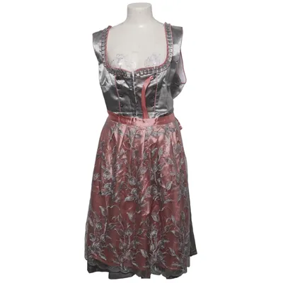 Dirndl (Grå, Rosa, Flerfärgad) från Amzhoter Bomull, Polyester