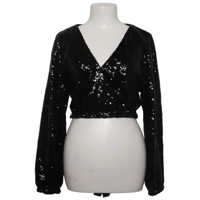 Blus (Svart) från Monica Geuze x NA-KD Polyester