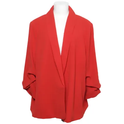 Kavaj (Röd) från H&M Polyester, Viskos