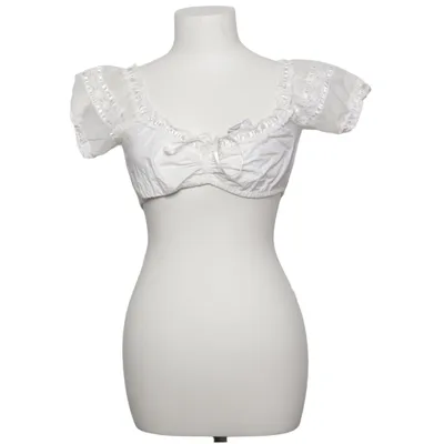 Dirndl blouse (White) from Krüger Madl Cotton, Polyester