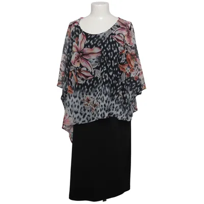 Kjole (Sort, Flerfarvet) fra Yoek Elastan, Polyester