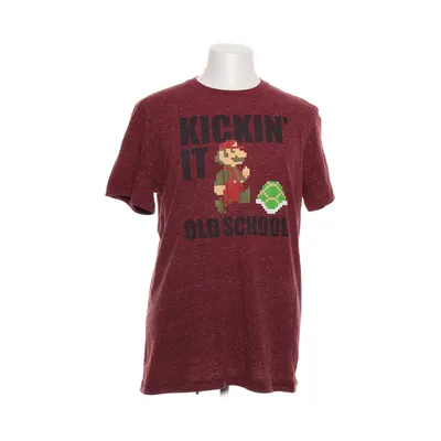 T-shirt (Röd, Flerfärgad) från Super Mario Bomull, Polyester