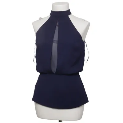 Halternecktopp (Blå) från Dynamite Polyester