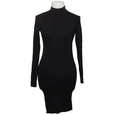 Poloklänning (Svart) från Amisu Knitwear