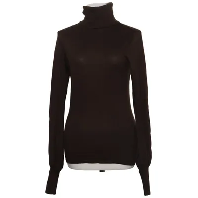 Turtleneck (Brun) fra Ralph Lauren Kashmir, Elastan, Silke